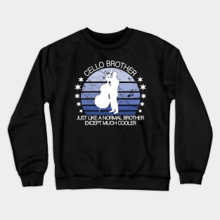 cello brother Crewneck Sweatshirt